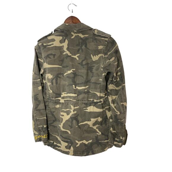 Angel Kiss sz Small Camo Camoflauge Jacket - Picture 2 of 2